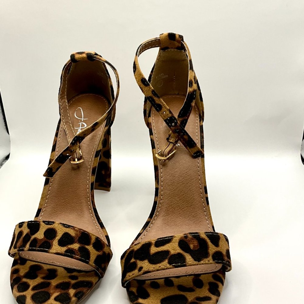 J. Adams KYM Mary Jane Leopard shoes size( NEW) 8.5